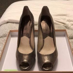 Michael Kors open toe heels